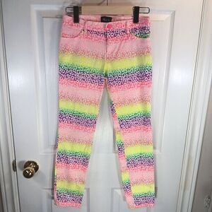 The Children's Place Rainbow Pants Colorful Bottoms Cotton Girls Size 12